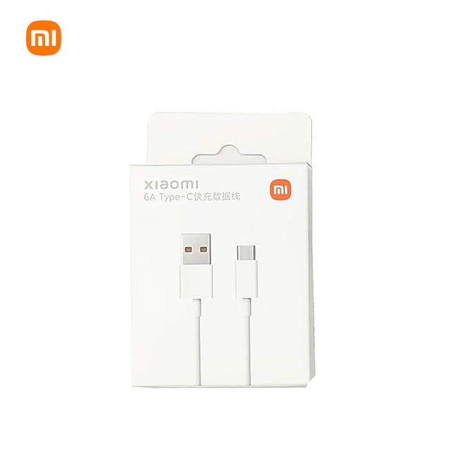 Original Xiaomi 6A Type-C Fast Charging Data Cable Compatible With 120W Charger