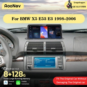 128G Car Radio for BMW X5 E53 E3 1998-2006 Android Touch Screen Auto Stereo Multimedia GPS Video Player Head Unit Dual System - Product Image 2