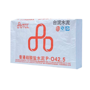 Industrial Use Breathable Woven PP Durable Block Bottom Valve Bag Reusable Custom Logo Exporter Moisture Resistant OEM Custom - Product Image 1
