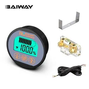 Baiway Tr16 80v100a Lcd Batterij Monitor Laadspanning Batterij Capaciteit Indicator Tester Voor Elektrisch Voertuig