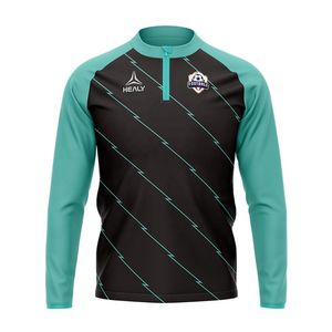 Custom New Designer Brand <b>Long</b> Sleeve Zipper Football Training <b>Jacket</b> for <b>Men</b> Stylish - Product Image 1