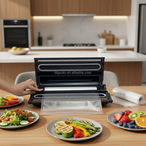 Combo de sellador al vacío y sous vide compacto, 80Kpa, sellado de aire potente para preparación de alimentos, modo seco y húmedo, herramienta de cocina del fabricante - Product Image 4