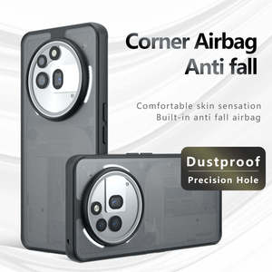 Bán buôn tối giản trường hợp điện thoại trong suốt rõ ràng xu hướng mờ mờ mờ trường hợp điện thoại cho không có gì điện thoại 3A Pro - Product Image 4