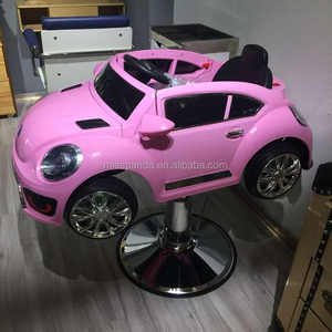 Chaise de salon de coiffure rose pour enfants, chaise de salon de coiffure pour enfants, vente en gros, prix bon marché - Product Image 2