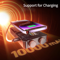 SIDANDE 2077 Lampe LED Mini RGB pour Appareil Photo 2500-9900K, Éclairage Vidéo pour Photographie Professionnelle, Boîte d'Éclairage Photographique 10000mAh