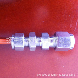 ข้อต่อท่อสแตนเลสแบบเกลียว 4-16 มม. สำหรับท่อ PU ไนลอน PTFE ใช้กับน้ำ - Product Image 5