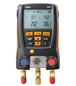 Manomètre numérique Testo 549 de haute qualité, système à 2 vannes pour CVC 0560 0550 - Product Image 4