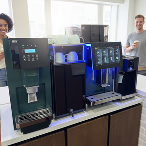 Máquina de Café Espresso Profesional Todo en Uno con Pantalla Grande, Molinillo Eléctrico y Sistema de Preparación Programable - Product Image 1