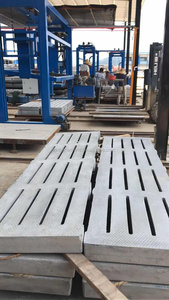 Máquina Automática para la Producción de Tablas de Cemento para la Construcción, Línea de Producción de Tablas de Cemento para Negocios, Tablas de Cemento Totalmente Automáticas. - Product Image 4