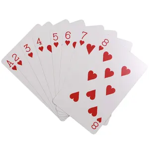 Impression de cartes de jeux de poker de haute qualité cartes à jouer fournisseur cartes de poker
