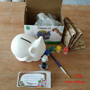 Set di pittura a colori di embrioni e gesso bianco fatto a mano giocattolo da <span class=keywords><strong>disegno</strong></span> decorativo per bambini - Product Image 6