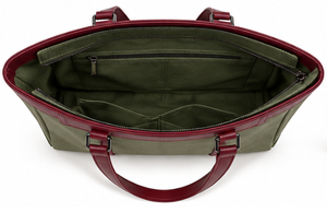 Bolsa de Mano Grande de Lona con Estampado de Algodón Estilo Inglés para Mujer, Ideal para la Playa y Compras, para Todas las Temporadas - Product Image 4