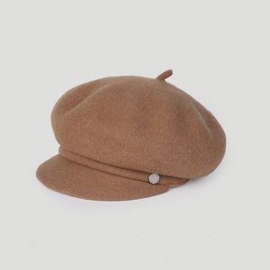 Nouvelle Arrivée 2025 – Casquette Gavroche 100% Laine pour Femme – Chaud et Tendance pour l'Hiver – Chapeau Béret Décontracté pour l'Extérieur - Product Image 1