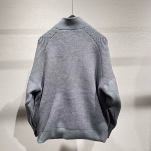 Chaqueta de Plumón de Invierno para Hombre, Nueva Moda, Cuello Alto, Chaqueta de Plumón Tejida - Product Image 3