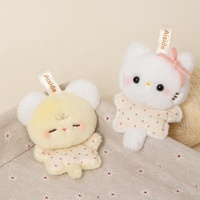 Peluches Animaux en Peluche Tendances : Cochon, Souris, Lapin, Ours – Porte-clés Kawaii en Peluche