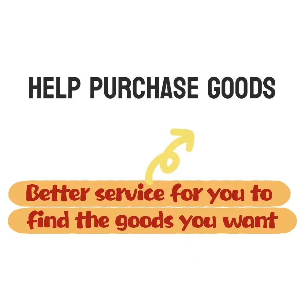 Help purchase goods Chinese purchasing agent