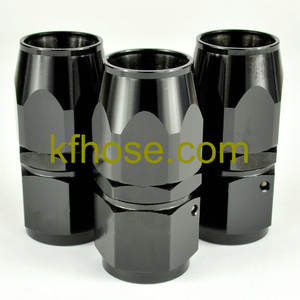 Adaptador de ajuste de aluminio y combustible, extremo de manguera giratoria <span class=keywords><strong>AN</strong></span>-12 AN12, de flujo rápido - Product Image 3