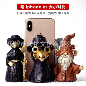 Quemador de Incienso con Aroma a Papá Noel, Resina Plástica, Decoración Aromática para el Hogar y Escritorio, Regalo - Product Image 3