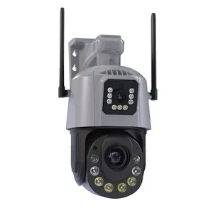 6MP 30X Zoom optique suivi automatique PTZ caméra IP WiFi sans fil filaire sécurité détection de mouvement conversation bidirectionnelle couleur Vision nocturne