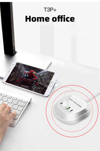 <span class=keywords><strong>Caricabatterie</strong></span> USB C PD portatile multiplo da 40W stazione di ricarica rapida Desktop multiporta a 4 porte per iPhone iPad Pro, <span class=keywords><strong>Galaxy</strong></span> - Product Image 4