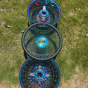 ล้อแม็กซ์ Kelun ขนาด 13x7 นิ้ว โครเมียม 13 รู ลายเลเซอร์ - Product Image 3