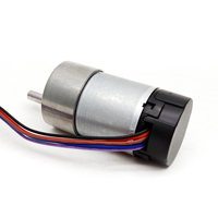 Motor de CC TT de 12V 24V 37mm con engranajes metálicos, amplio rango de relación, alto torque, compatible con encoder, para uso industrial general
