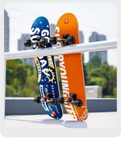 Patineta de Cuatro Ruedas de Alta Calidad al por Mayor de Fábrica, Estilo Urbano, para Principiantes, Adultos, Profesionales, Tendencia Nacional