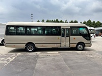 Autobús de Pasajeros Usado de Segunda Mano, Mu-Dan Coaster, 22 Asientos, Motor de Gasolina, Minibús en Venta