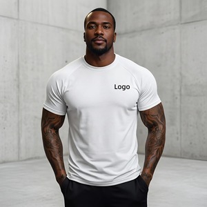 T-shirt de sport respirant et élastique en maille à séchage rapide, personnalisé, qualité supérieure, directement de l'usine du fabricant - Product Image 1