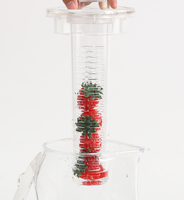 Pichet contenant une odeur de fruits, en acrylique anti-écrasable, pour mélange de thé glacé, boissons, pichet au citron et à l'eau, meilleure vente,