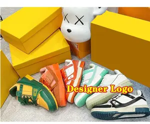 2023 Luxury Trainer Sneakers Fashion Brand Men Designer Shoes Genuine Leather Casual Shoes Sneaker For Men