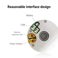 Moteur à joint rotatif TD-40-52, actionneur compact de haute performance avec carte de commande, encodeur absolu et contrôleur FOC pour bras robotisé