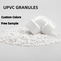Granulés de résine PVC rigide durable pour les canalisations d'évacuation de l'eau et les composants industriels – Composé UPVC haute résistance aux chocs