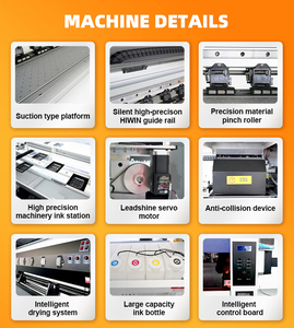 Đa Chức Năng 3.2M Sinh Thái Máy In Với 4 I3200 Vinyl Máy In Cho Bạt Biểu Ngữ Sticker Máy In - Product Image 4