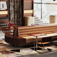 Solution clé en main pour mobilier de restaurant commercial : ensemble personnalisé de tables, chaises, canapés et banquettes pour projets de restauration (cafés, hôtels)