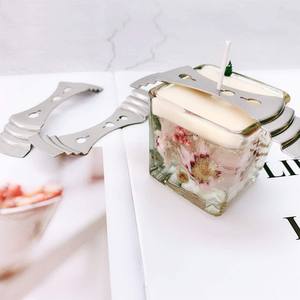 Porte-mèche à trois trous outil de bougie artisanal <span class=keywords><strong>fait</strong></span> <span class=keywords><strong>maison</strong></span> porte-mèche en matériau de bougie d'aromathérapie - Product Image 6