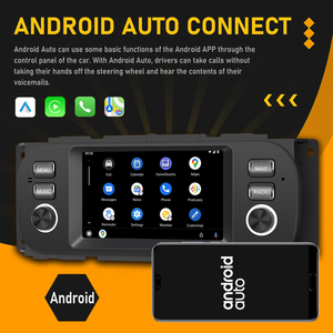 Podofo 5 pouces autoradio Android 13 Carplay Android Auto GPS Support AHD caméra pour JEEP/<span class=keywords><strong>Chrysler</strong></span>/Dodge <span class=keywords><strong>prix</strong></span> d'usine - Product Image 3