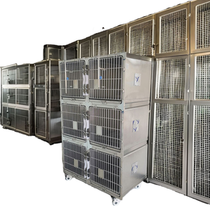 <span class=keywords><strong>Cage</strong></span> pour chien en acier inoxydable 304 écologique, grande <span class=keywords><strong>cage</strong></span> pour animaux de compagnie avec un style moderne solide, <span class=keywords><strong>cage</strong></span> vétérinaire pour propriétaires de chiens modernes - Product Image 3