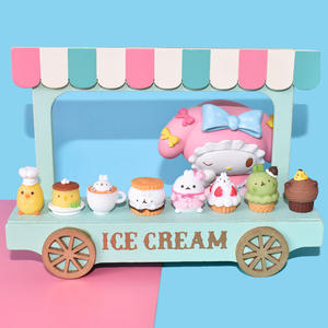 Kawaii 3D Miniatur Food Play Cartoon Harz Dessert Kuchen Handwerk - Product Image 4