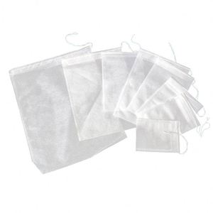 Bolsa de Té Vacía Biodegradable Desechable de Tela No Tejida, Filtro Sellado de Tamaño Personalizado para Té de Hierbas - Product Image 3