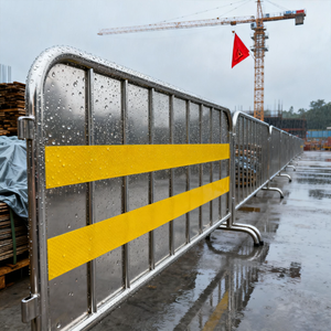 Premium gelaste stalen afzettingen voor menigtebeheersing - zwaar uitgevoerde evenementenafzetting voor concerten, festivals en openbare veiligheid - Product Image 2