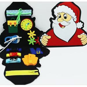 Tableau d'activités <span class=keywords><strong>pour</strong></span> apprendre à s'habiller et à nouer les lacets, avec sac de rangement, jouet éducatif <span class=keywords><strong>pour</strong></span> enfants, développement de la motricité fine et aide pédagogique <span class=keywords><strong>pour</strong></span> la vie quotidienne - Product Image 4