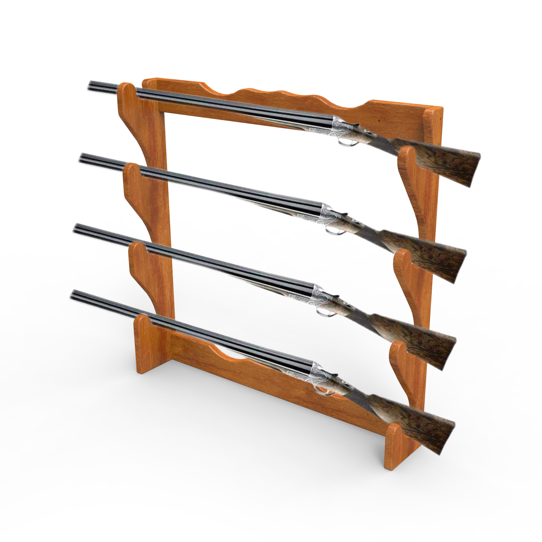 Apache Custom Modern Wall-Mounted Display Rack for Sporting Goods, Heavy-Duty Storage Organizer Stand for Hobby Collectible OEM — view 6