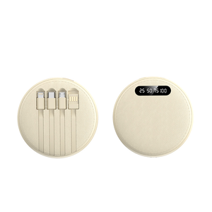 Ngân hàng điện đổ <span class=keywords><strong>t</strong></span>éléphone 20000mAh điện thoại di động sạc với xây dựng trong cáp x 4 xách tay Sạc nhanh với LED hiển thị - Product Image 2