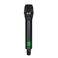 Micrófono Profesional de Metal de 4 Canales con Transmisión UHF, Adecuado para Cantar en Actuaciones en Bares