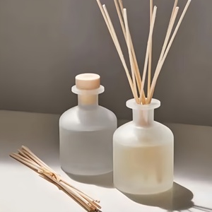 Nouvel Arrivage – Bouteille Vide en Verre Dépoli pour <span class=keywords><strong>Diffuseur</strong></span> d'Huiles Essentielles (50ml, 100ml, 150ml, 200ml) avec Bouchon et Bâtonnets - Product Image 5