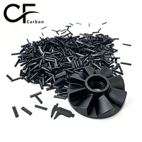 Excellente stabilité dimensionnelle, faible déformation, plastique PA66 LCF en fibre de carbone à 20 % pour engrenages