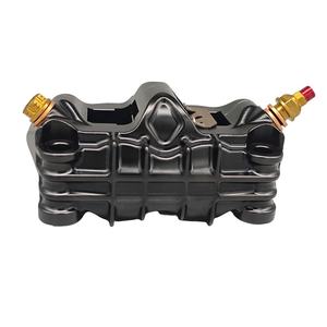 Piezas de Motocicleta CNC, Caliper de Freno de Alto Rendimiento de Aleación de Aluminio CNC al por Mayor, Edición de Carreras con Rotor Grande - Product Image 4