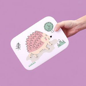 Boîte à lunch en silicone avec 5 compartiments, compatible micro-ondes et réutilisable, boîte à lunch pour enfants avec fonction de chauffage - Product Image 5