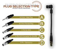 Microphone à condensateur sans fil Dr.MIC B10 pour les musiciens, violon, guitare acoustique, saxophone